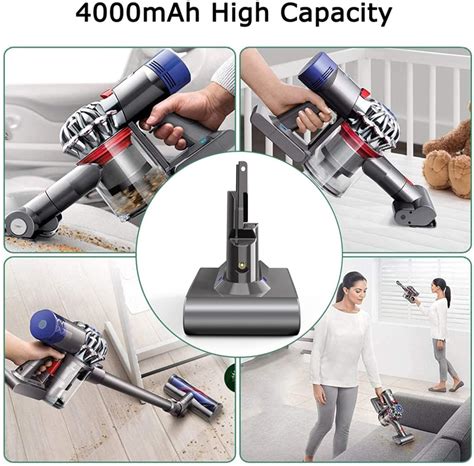 6V; High Capacity: 4000mAh, high capacity for your Cordless Handheld Vacuum Cleaner machine to work longer. . Dyson 225403